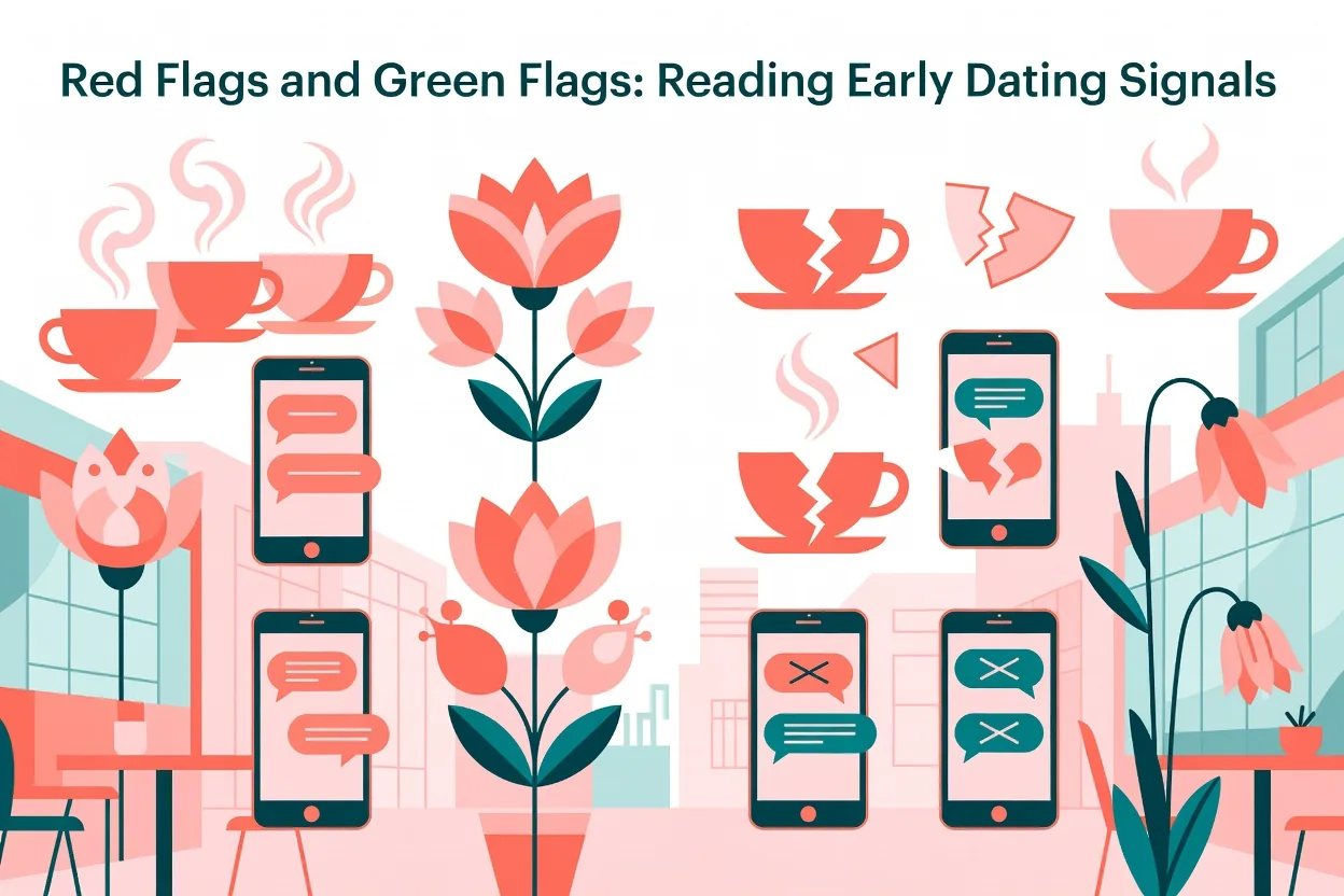Red Flags and Green Flags: Reading Early Dating Signals